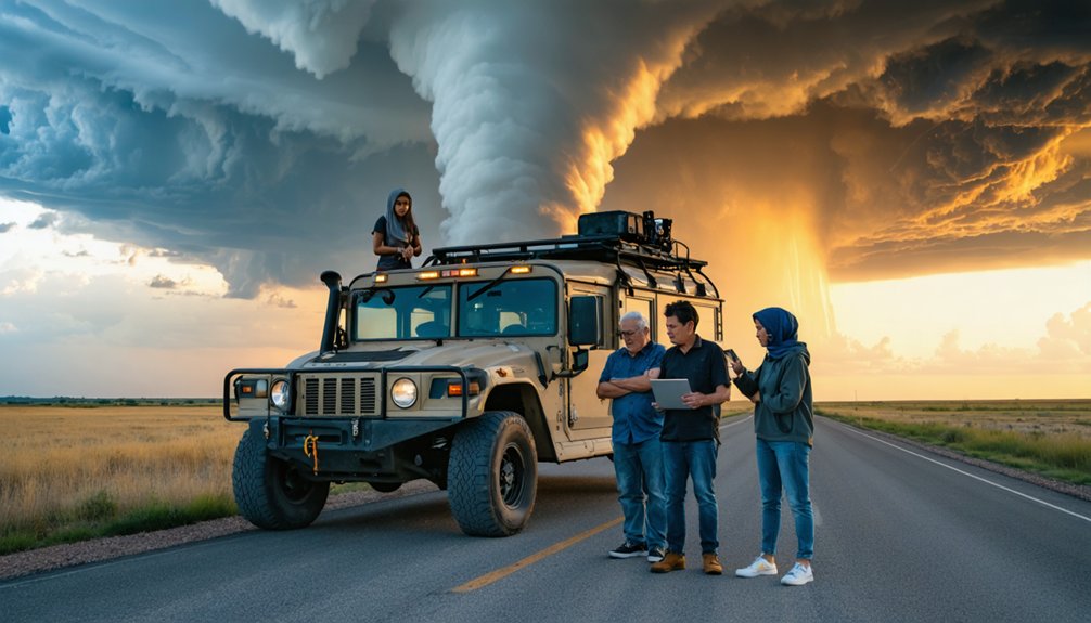 encouraging inclusive storm chasing