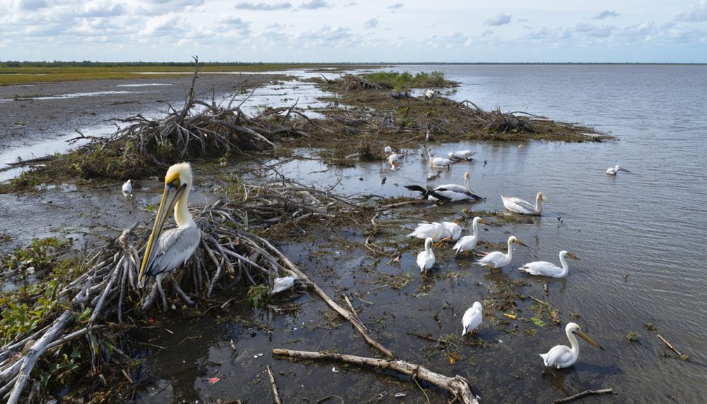 hurricanes damage ecosystems permanently