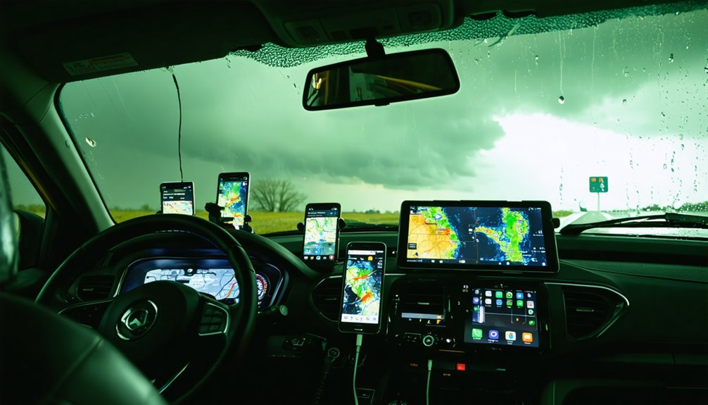 layered storm chasing tools