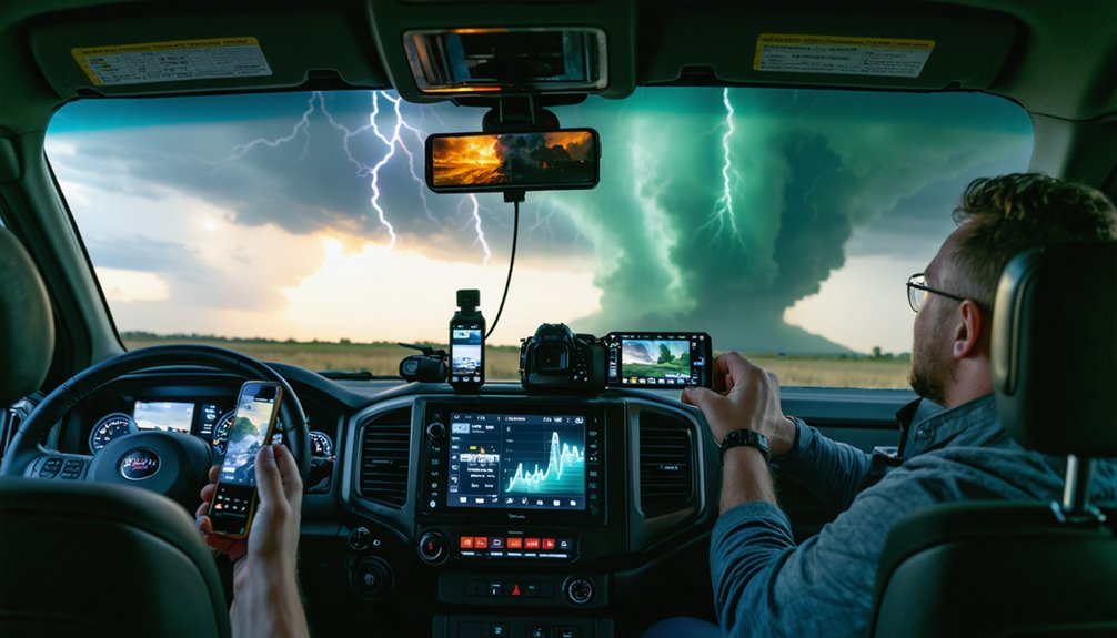 monetize storm chasing content