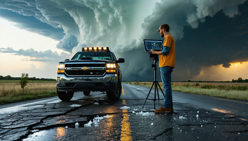 monetize storm chasing content