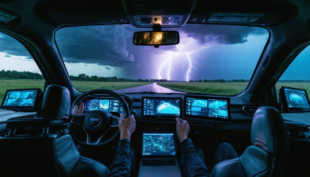 monitor live radar streams