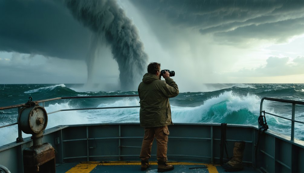 monitoring and protecting waterspouts