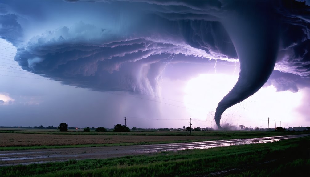 nighttime tornado camera settings