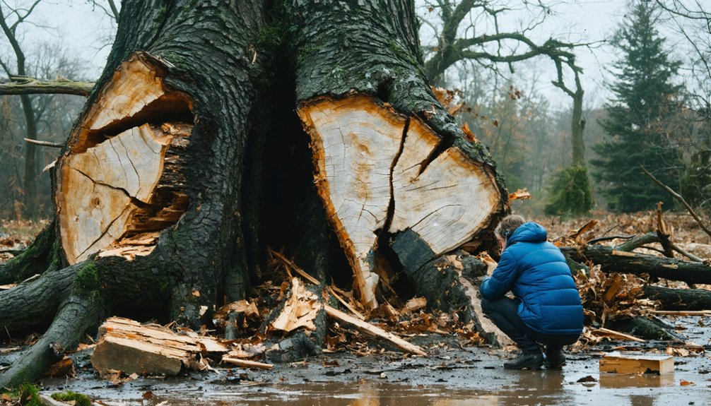 post storm tree damage documentation