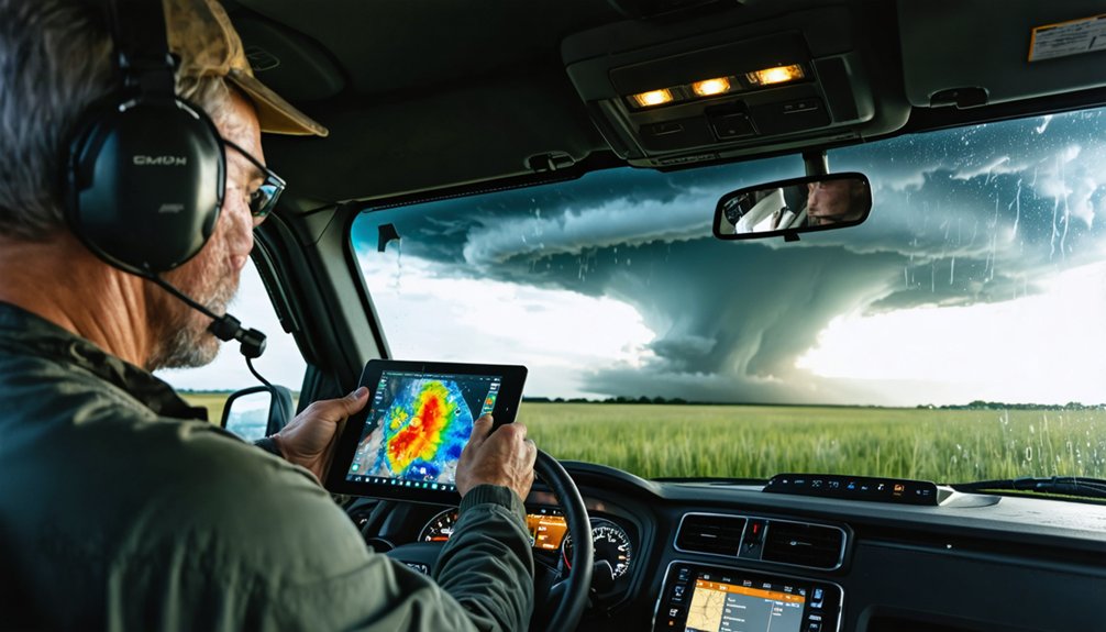 real time storm analysis and safety