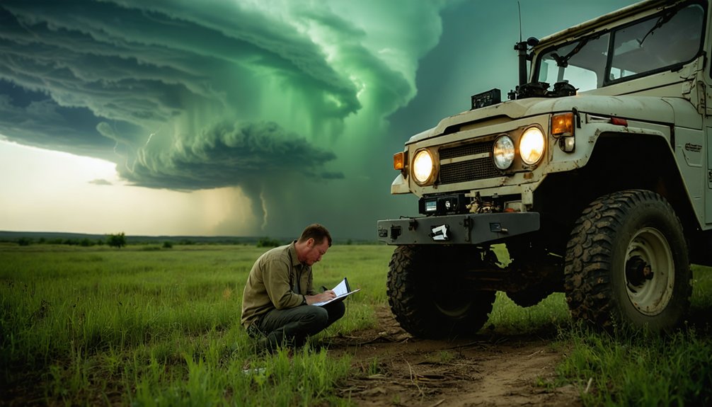 real time storm event logging