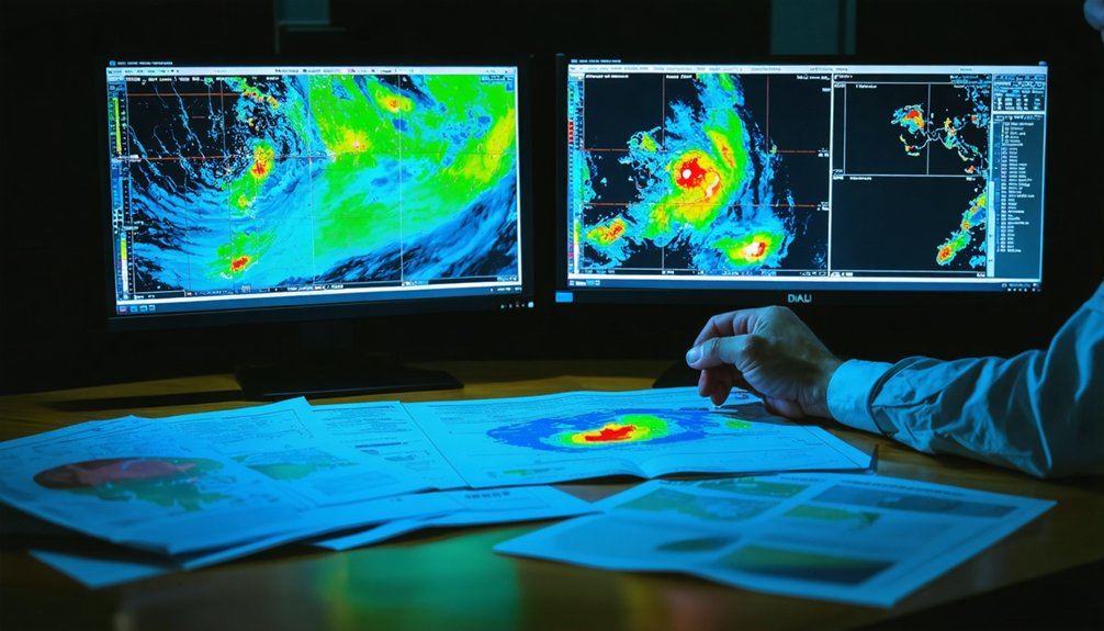 satellite and radar analysis