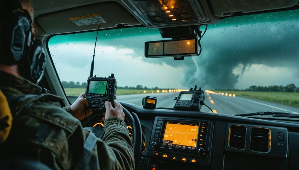 storm chaser communication devices
