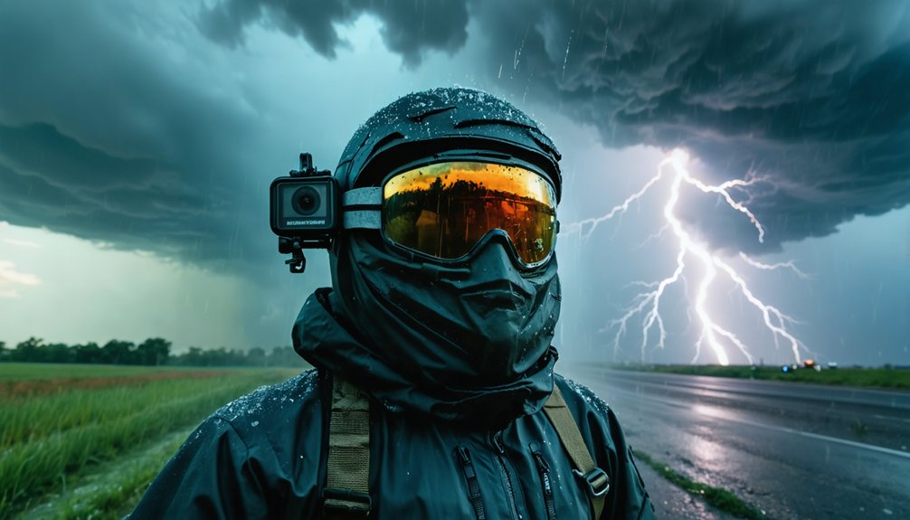 storm chaser headgear safety