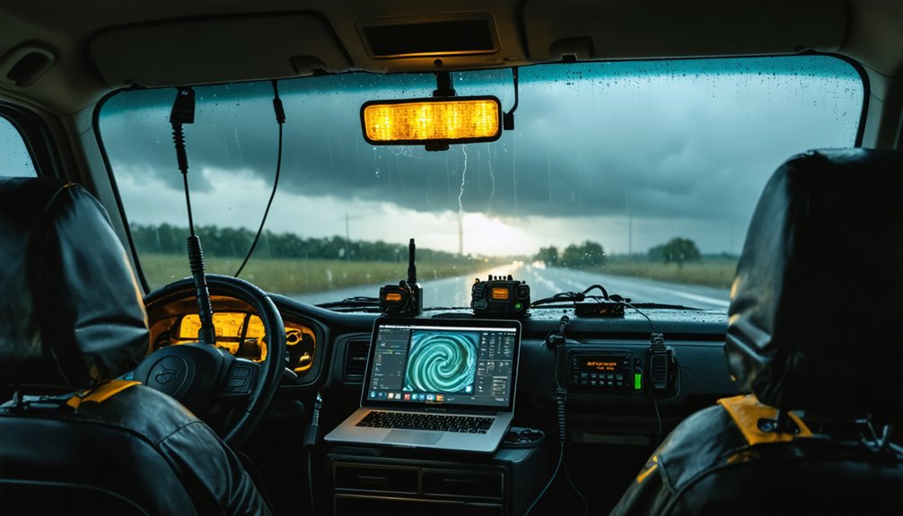 storm chasing emergency communication