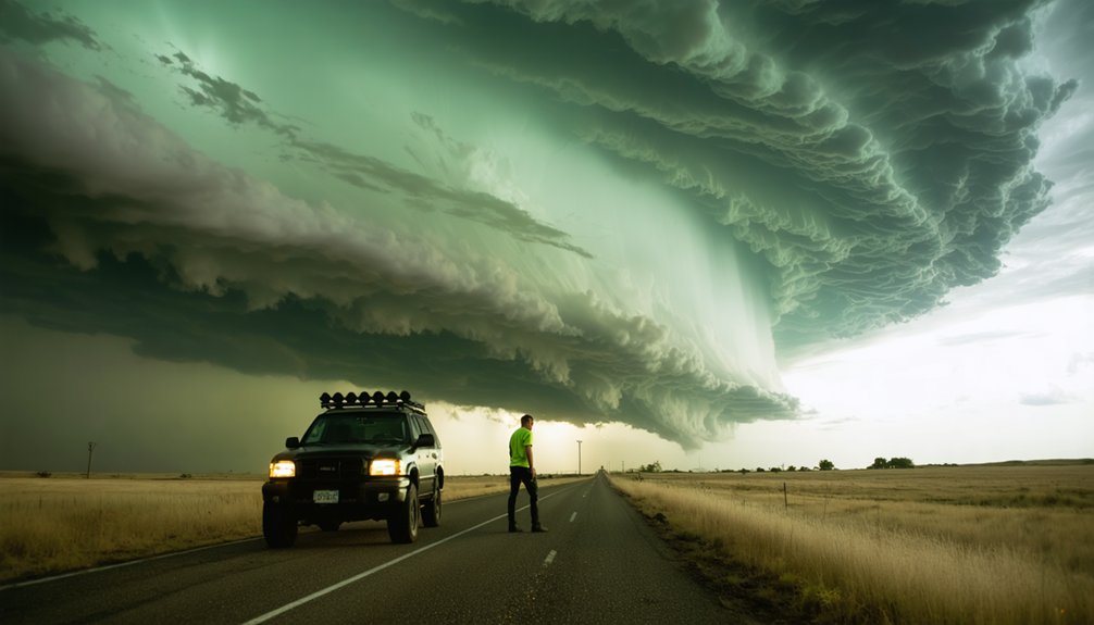 storm chasing license required
