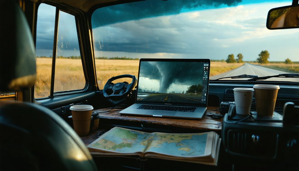 storm chasing simulation game