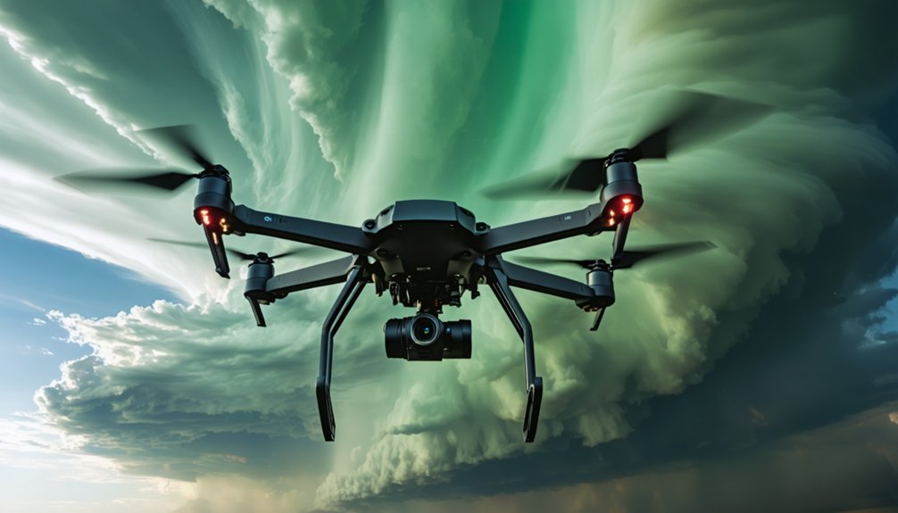 storm chasing weather drone technology