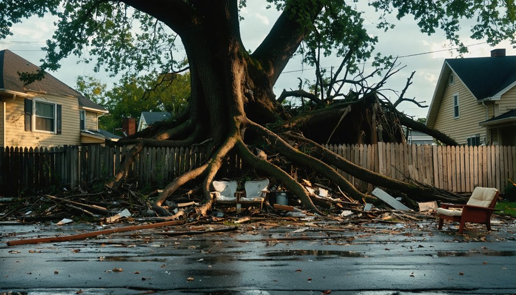 storm damage photo documentation