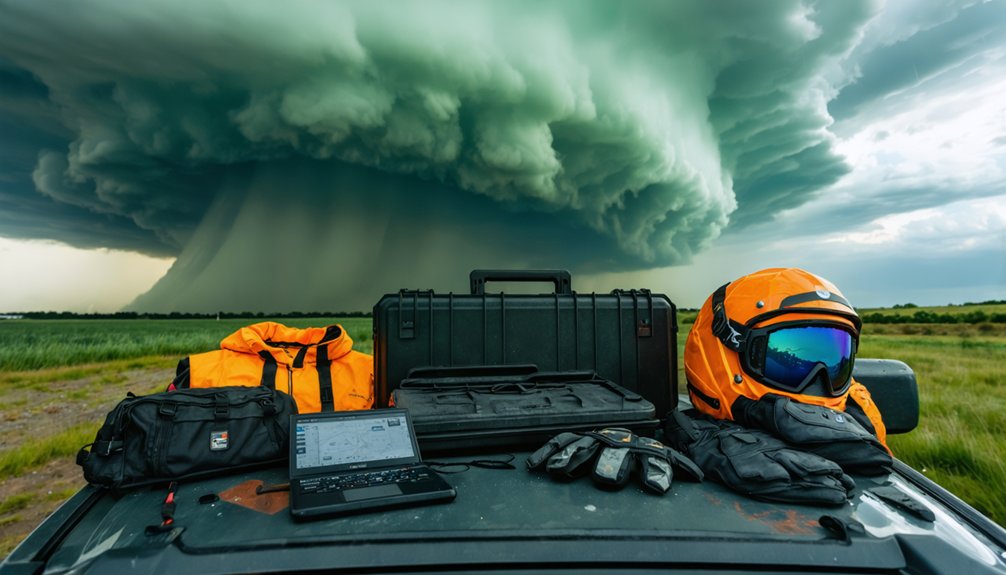 storm debris protective gear