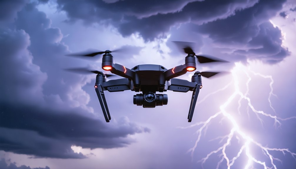 storm drones altitude thresholds