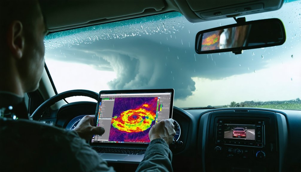 storm signatures indicate rotation