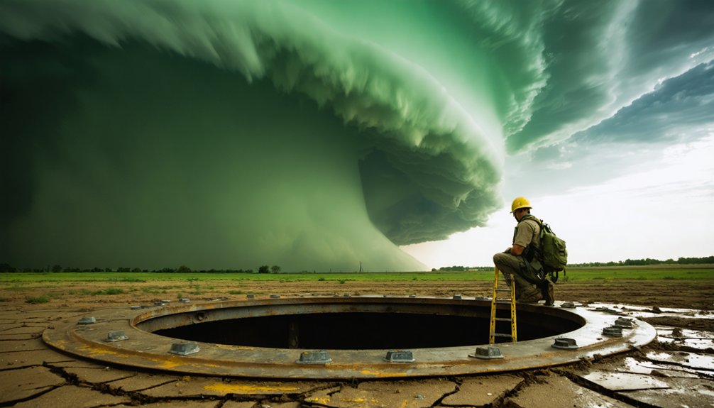 underground tanks as shelters