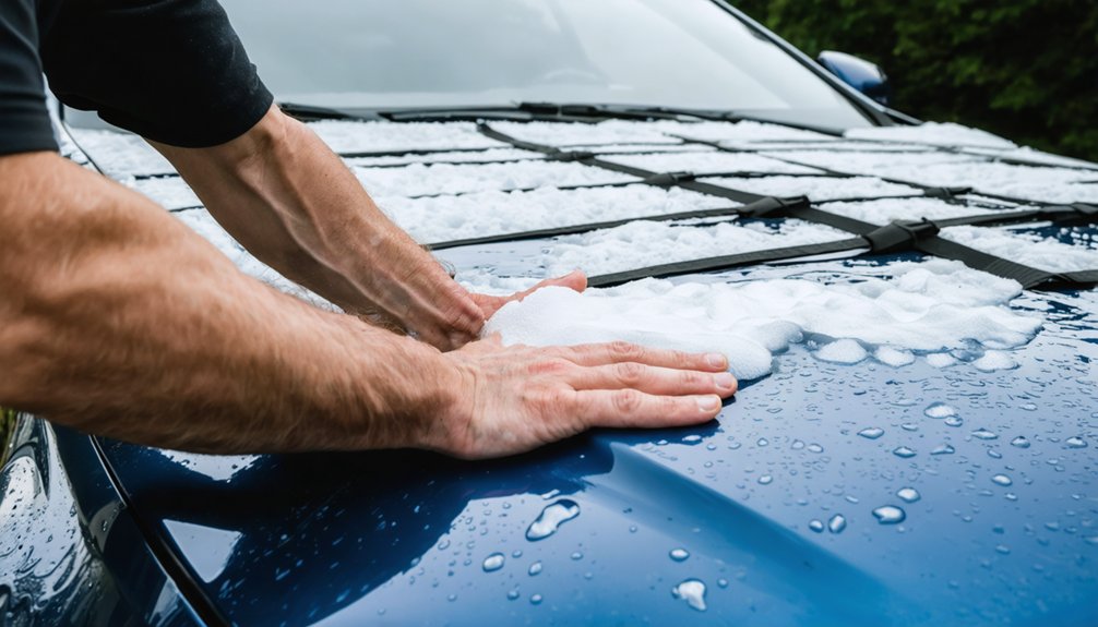 vehicle hail debris protection