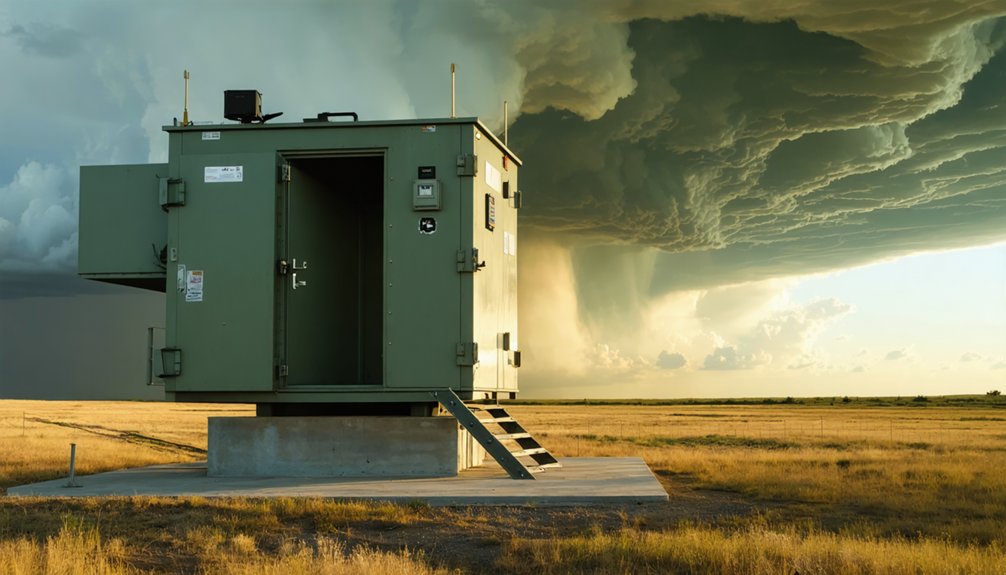 above ground storm shelter safety