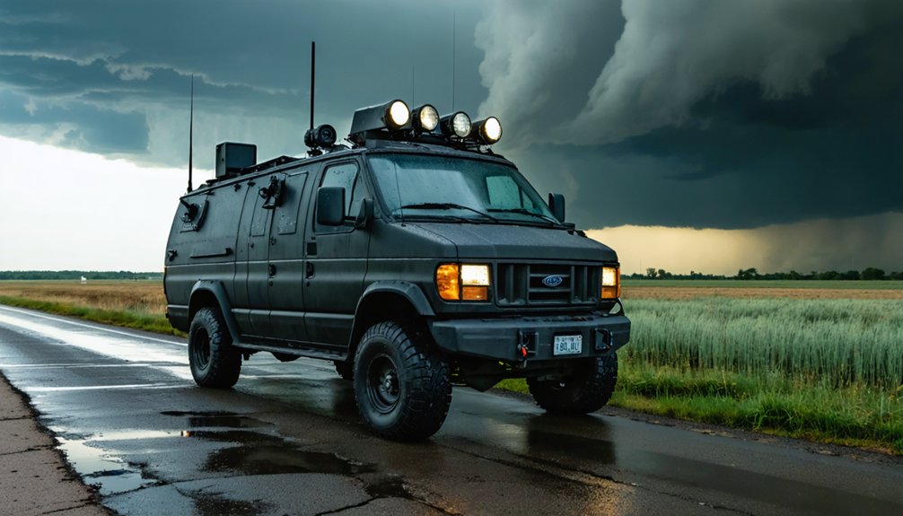 armored weatherproof chase van