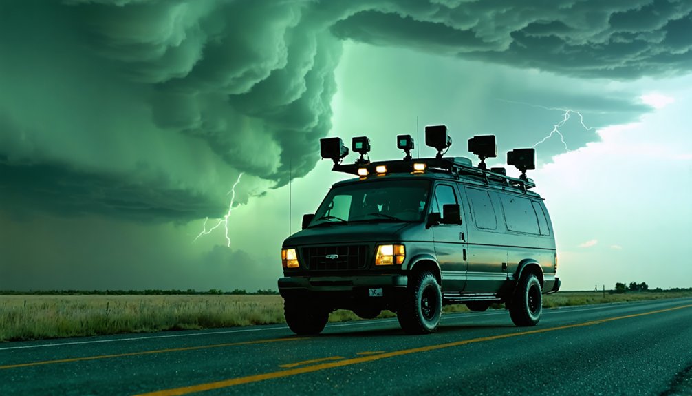 best custom storm chasing vans