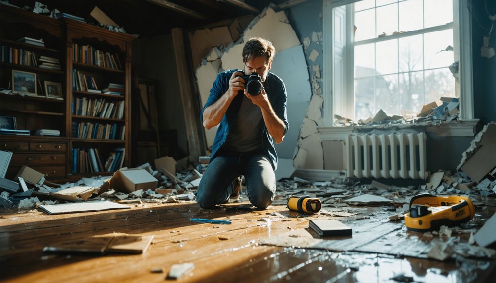 detailed room damage inventory
