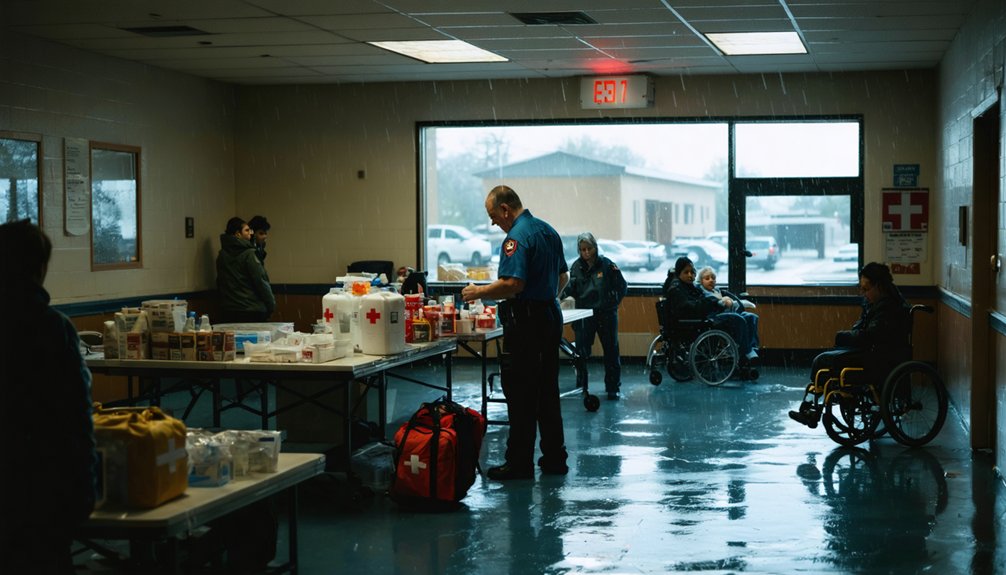 emergency shelter and support