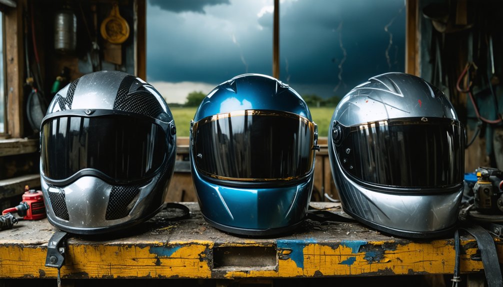 helmet shell material durability