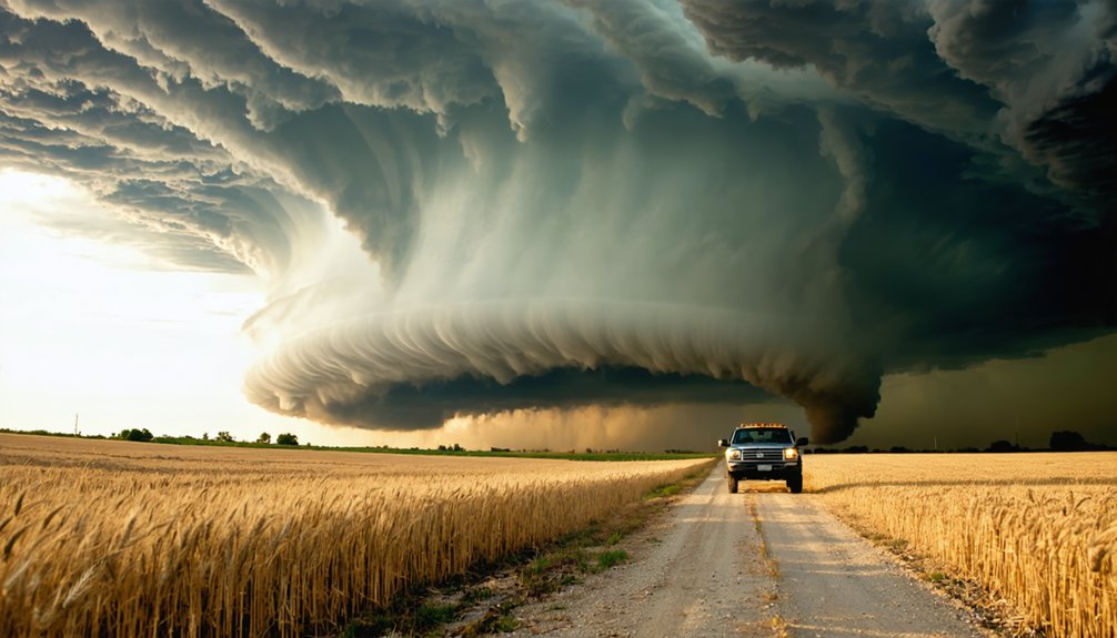 maintain safe tornado distance