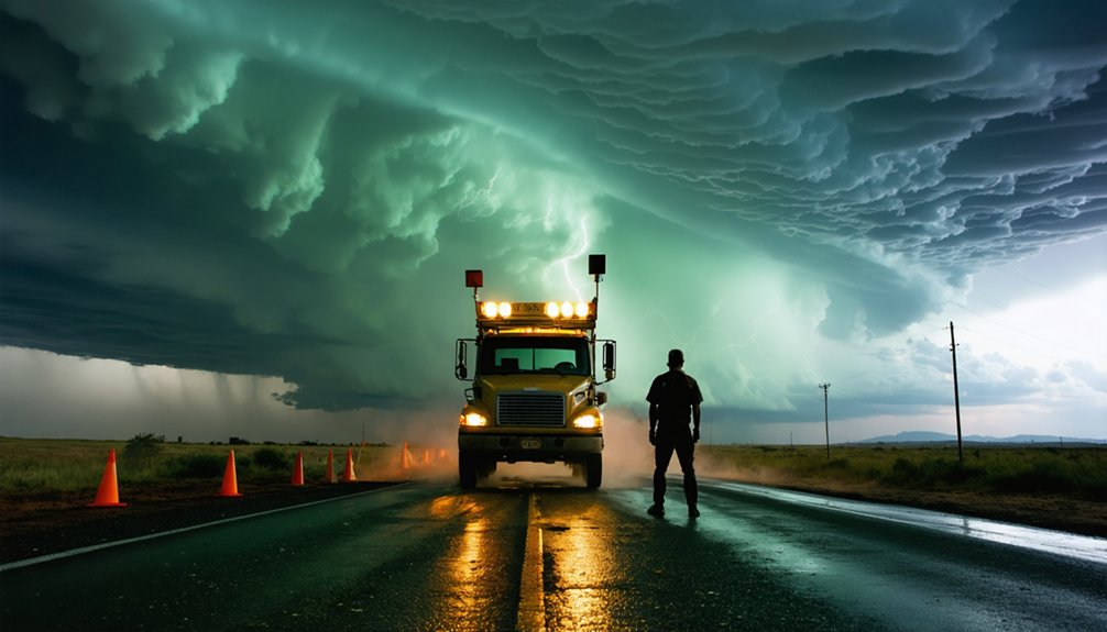 nighttime storm chasing safety protocols
