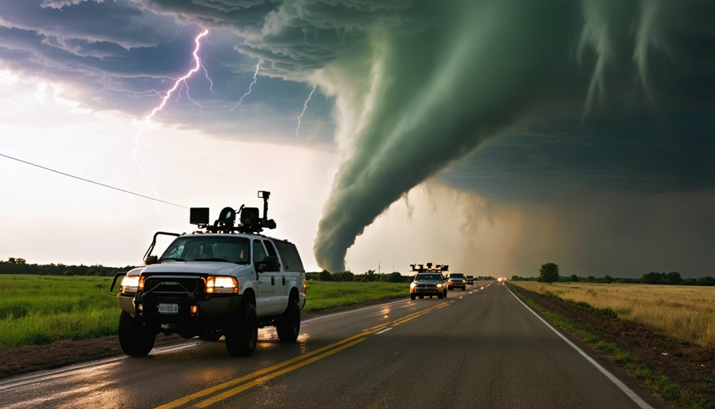 precise documented storm intercepts