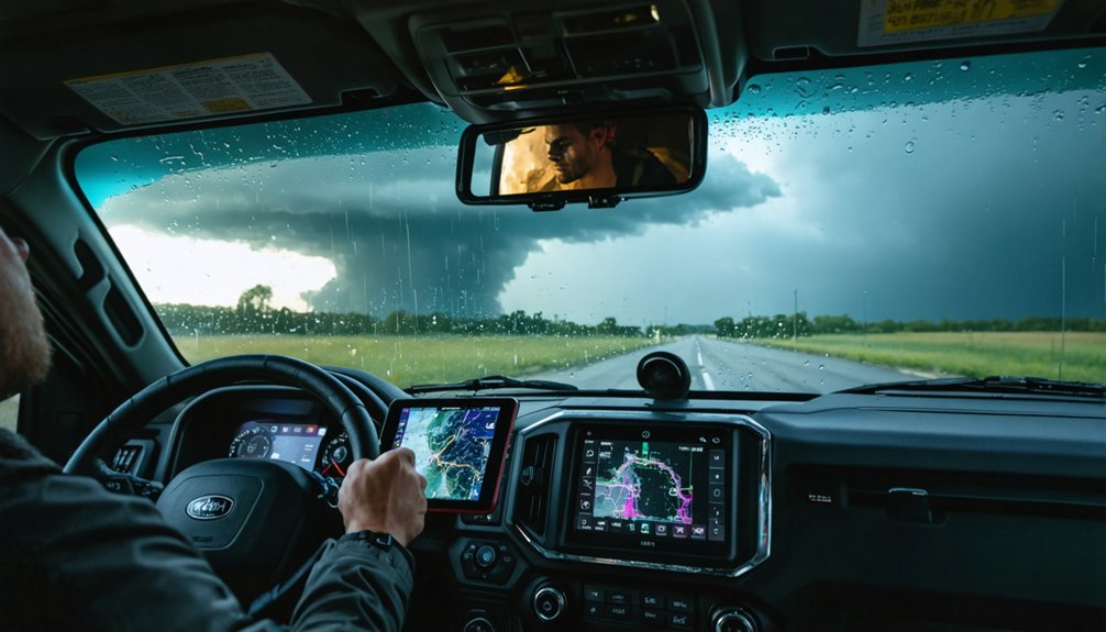 real time storm hazard avoidance