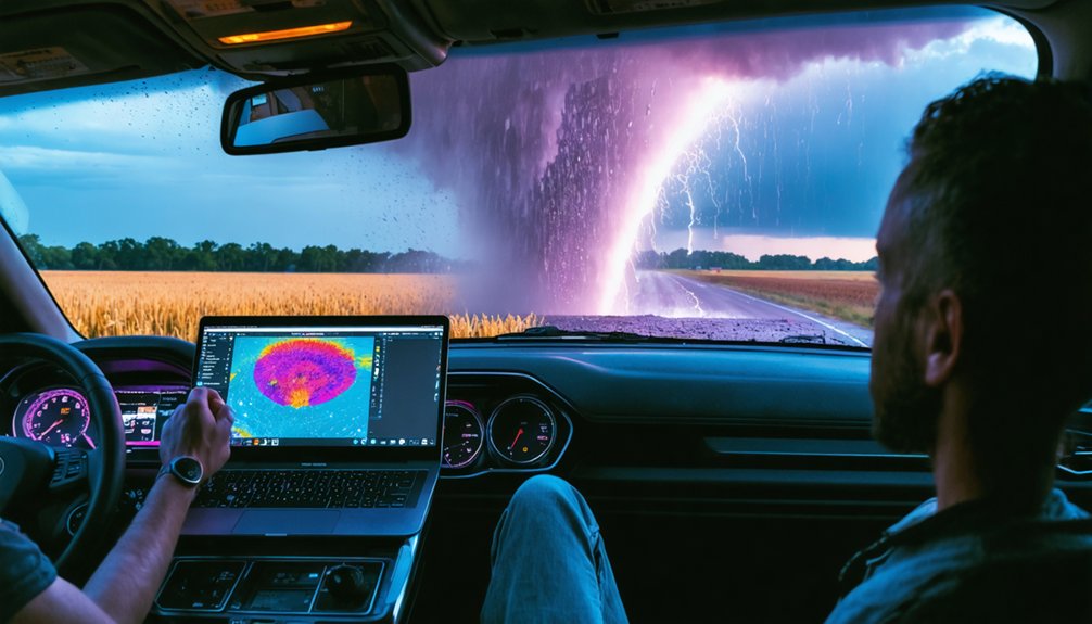 real time tornado debris detection