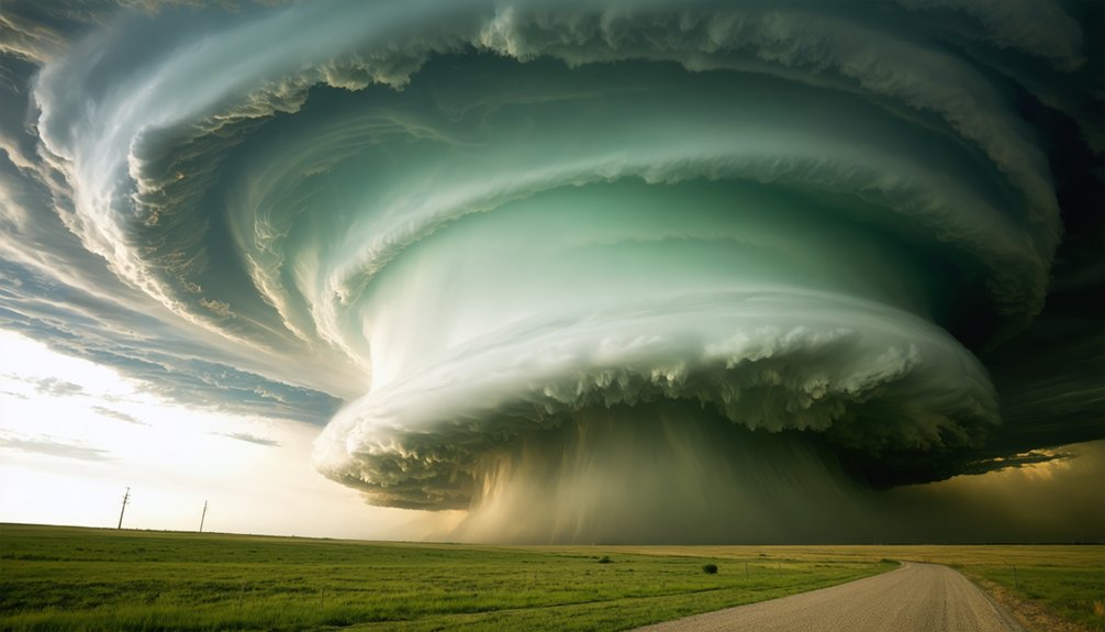rotating tall anvil cloud