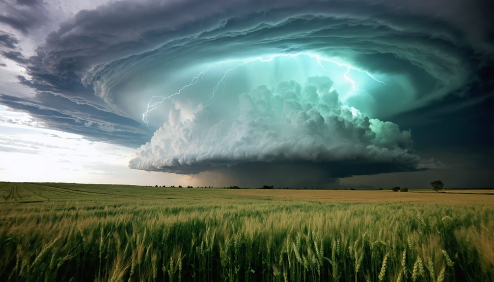 severe rotating thunderstorm formation