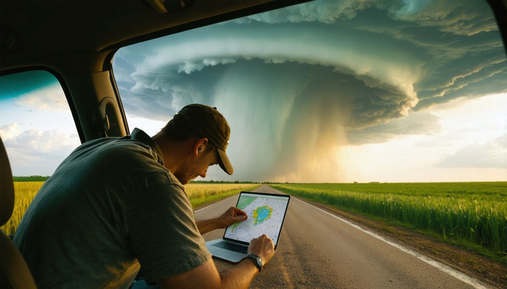 storm chase route analysis