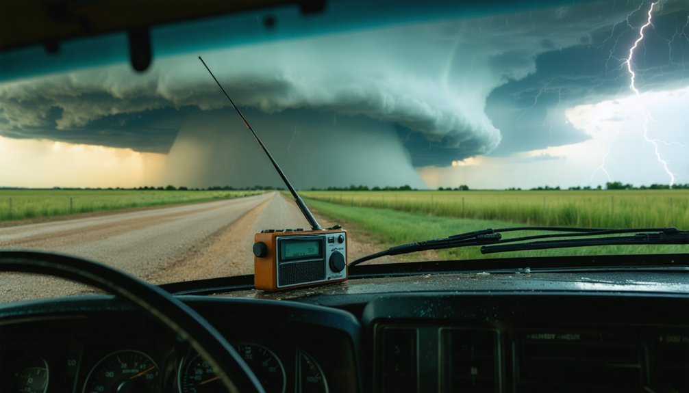 storm chasers weather radios