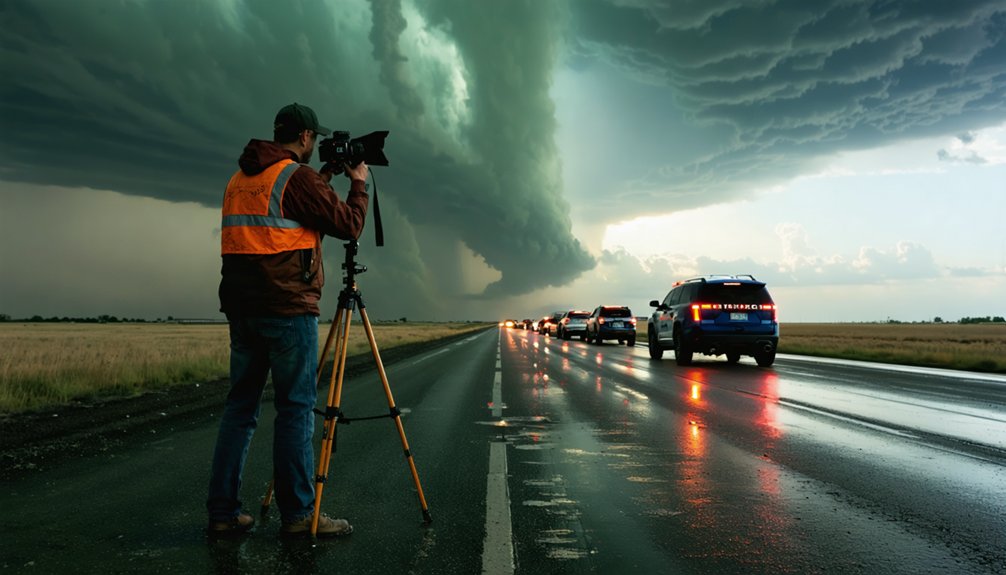 storm chasing restrictions during emergencies