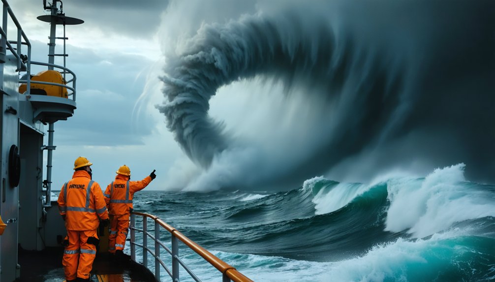 studying waterspouts for research
