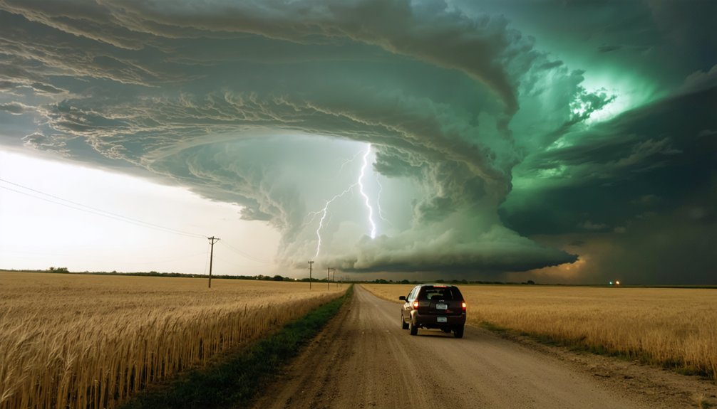 thrilling storm chasing experience