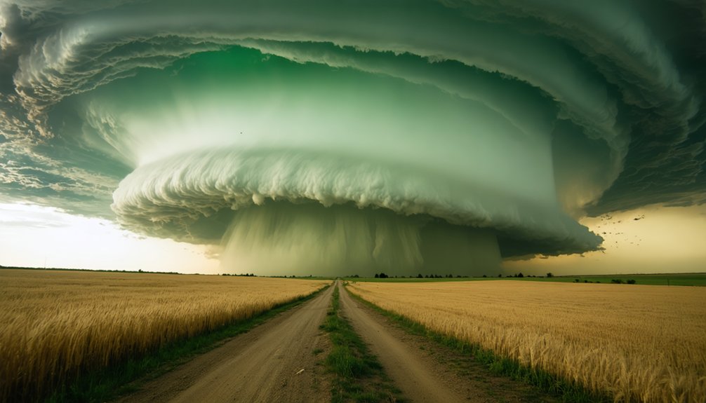 tornado warning signs observed