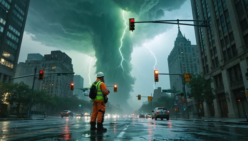 urban storm chasing safety