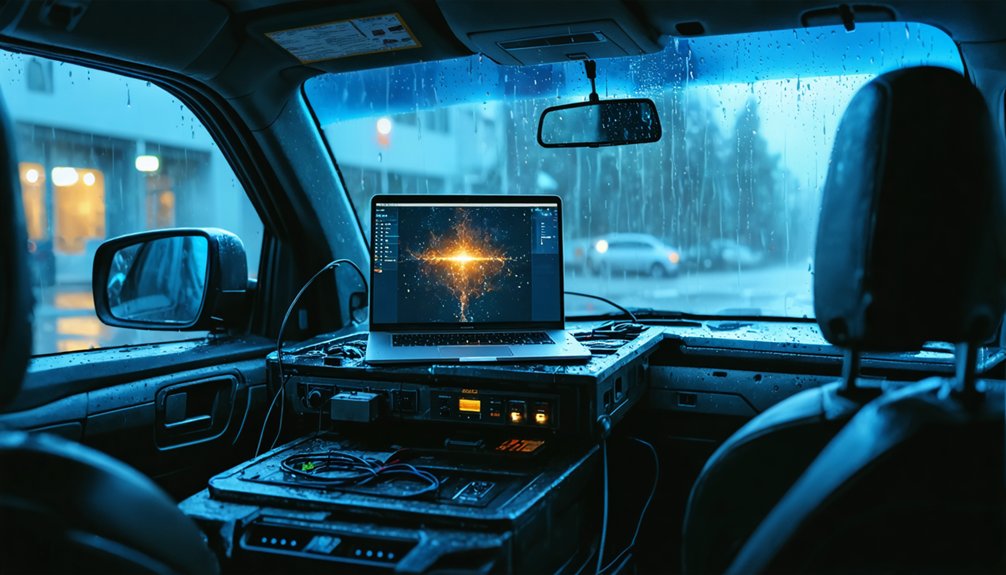 vehicle power and data safety