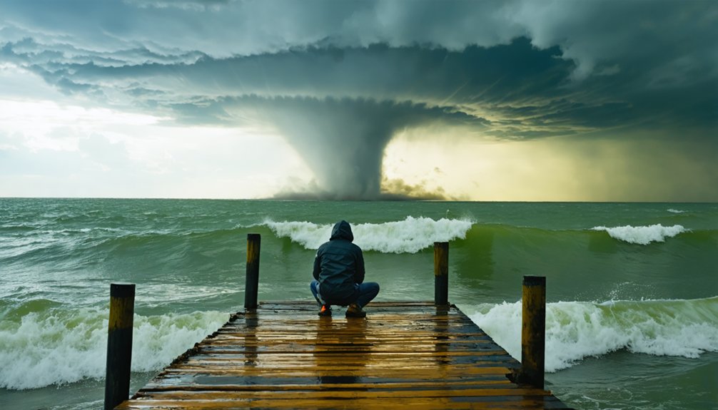 waterspout signs develop rapidly