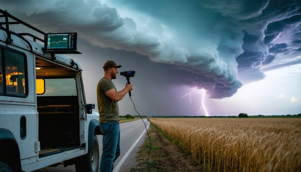 youtuber storm chasing fame